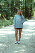 Lulu Mac Blue Camo Sweatshirt