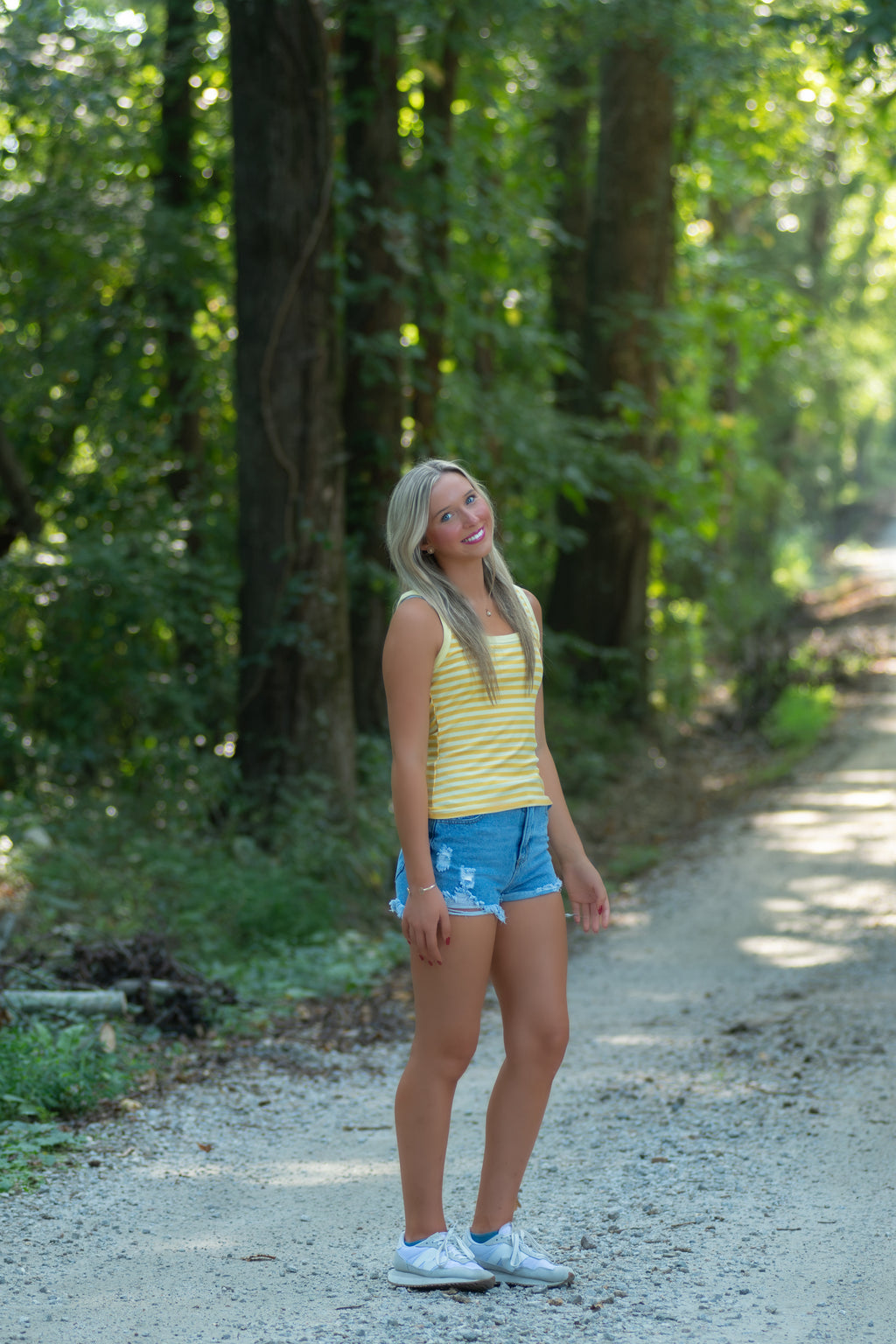 Striped Tank - Yellow or Blue